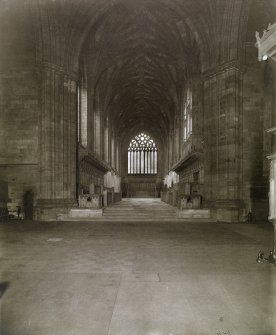 Interior view of Paisley Abbey.