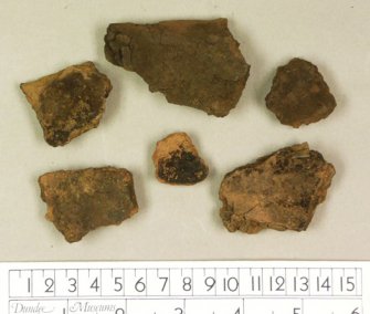 Low resolution jpeg of pottery from excavation.