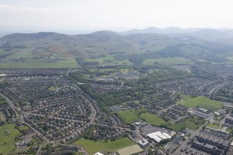 Oblique aerial view.