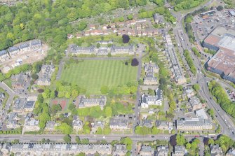 Oblique aerial view.