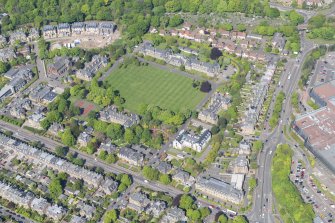 Oblique aerial view.