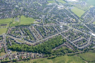 Oblique aerial view.