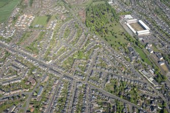 Oblique aerial view.