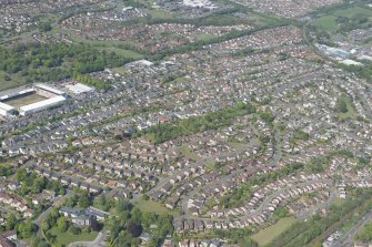 Oblique aerial view.