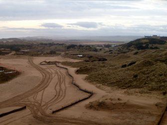 Site visits, View towards location of Flint Scatter 2, Trump International Golf Links