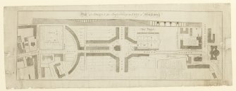 Engraving showing Plan of North and South Bridges showing proposed alterations
Architect James Craig  Dated (Published) 1785