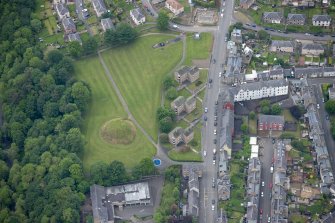 Oblique aerial view.