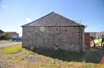 Historic building survey, Turnip Store, Unit 1, exterior E-facing elevation, Crunklaw Steading, near Duns, Scottish Borders