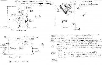Environment Improvement Project, Scottish Seabird Centre, North Berwick, Trench 2