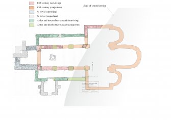 Site Plan 1, St Andrews Church Survey, Scottish Seabird Centre, North Berwick