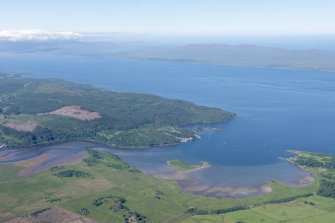 Oblique aerial view.