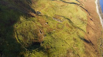 Oblique aerial view