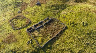 Oblique aerial view