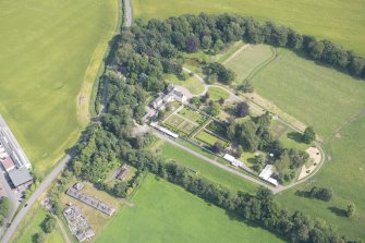 Oblique aerial view