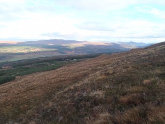 Cultural heritage assessment, General shot of route, Beinneun Wind Farm Grid Connection, Highland