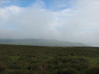 Field survey of planting areas and receptors, SM2186, Finnarts Hill enclosure, looking towards PDA to SE, from NW, Glen App Wind Farm, South of Ballantrae, South Ayrsh