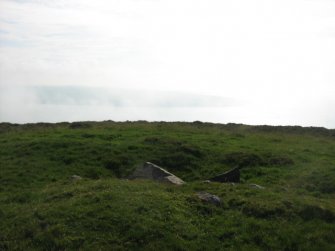 Field survey of planting areas and receptors, SM5520, Barbluie Cairn, looking towards W, from E, close angle shot, Glen App Wind Farm, South of Ballantrae, South Ayrsh