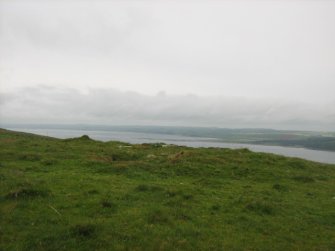 Field survey of planting areas and receptors, SM5477 site 24, looking SSW, from NNE, Glen App Wind Farm, South of Ballantrae, South Ayrsh