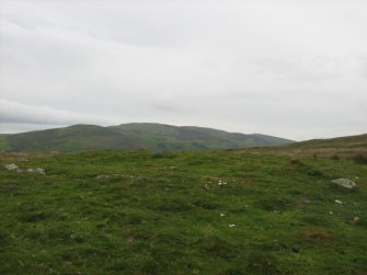 Field survey of planting areas and receptors, SM5477 site 24, looking towards NE, from SW, Glen App Wind Farm, South of Ballantrae, South Ayrsh