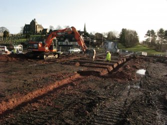 Watching brief, Plots B and A foundation trenches, Path Brae, Kirkliston