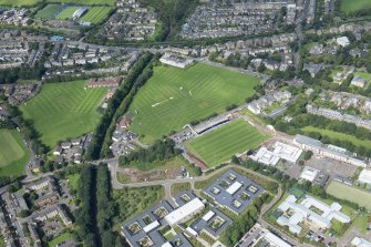 Oblique aerial view.