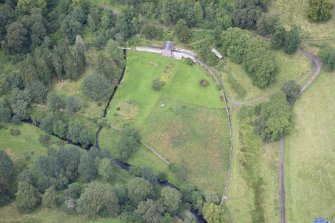 Oblique aerial view.