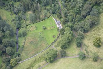 Oblique aerial view.