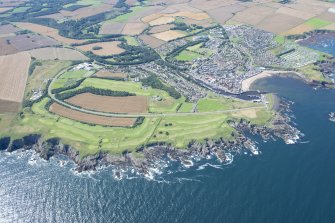 Oblique aerial view.