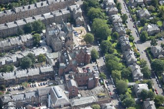 Oblique aerial view.