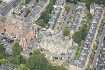 Oblique aerial view.