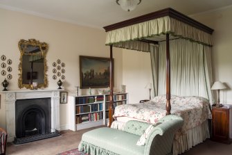 Interior view showing River Room on second floor, Brechin Castle.