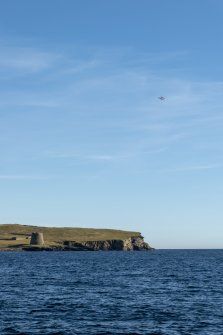 General view of Mousa broch from the NW