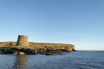 General view of Mousa broch, looking SE