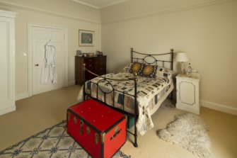 Interior view showing Alice's Room on second floor, Brechin Castle.