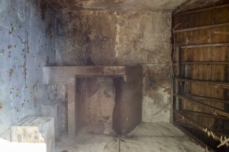 General view of forge inside Stables, Brechin Castle.