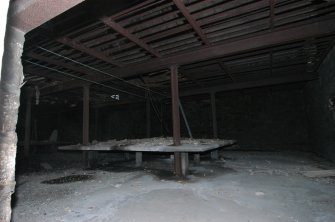 Demolition watching brief, Internal shot of the first floor through window s11, Pathbrae Maltings Building, Kirkliston