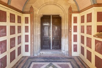 Interior.  Ground floor.  Entrance lobby.  