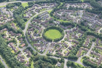 Oblique aerial view