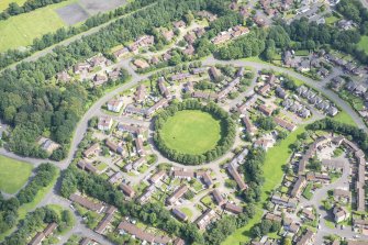 Oblique aerial view