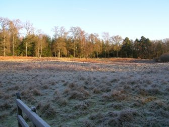 Environmental statement, Panorama of development area from S, Rohallion Castle, Dunkeld