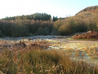 Environmental statement, Panorama of area from centre looking W, Rohallion Castle, Dunkeld