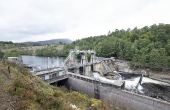View of Dunalastair Dam from south east