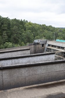 View of twin intake gates of Dunalastair aqueduct (water supply to Tummel Bridge hydroelectric power station)