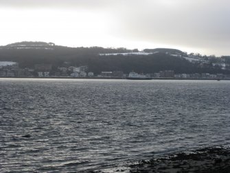 Distant view of Craigmore area of Rothesay, Bute.