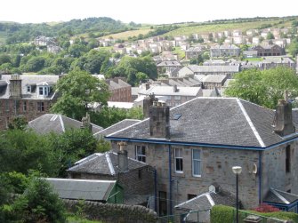 General view from north-east showing Ballochgoy area of Rothesay, Bute.