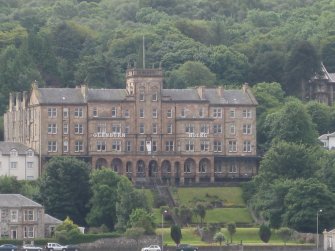 General view from north-west showing Glenburn Hotel, Glenburn Road, Craigmore, Rothesay, Bute.