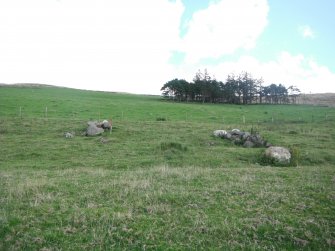 Watching brief, Site 116 area - related to lime kiln, Clashindarroch Windfarm, Aberdeenshire