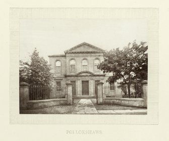 Photograph of Pollokshaws United Presbyterian Church, Glasgow.