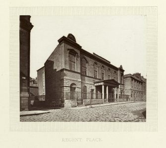 Photograph of Regent Place United Presbyterian Church, Glasgow.