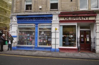 View from south showing Nos 35-41 South Street, Bo'ness.